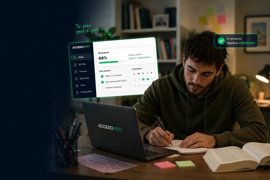 Equipo de AccesoPro acompañando a un alumno