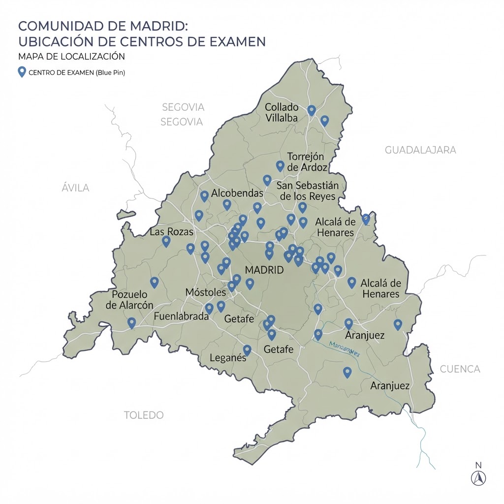 Pruebas de acceso a FP en Madrid: convocatoria, fechas y centros de examen
